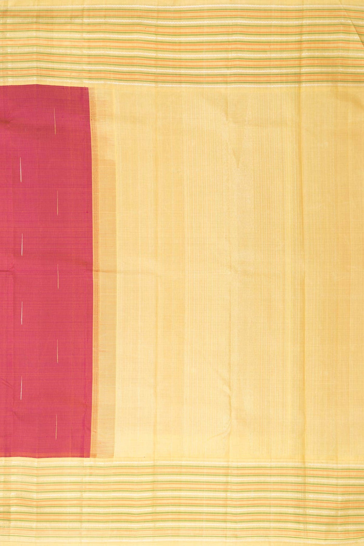 Pure Silk Pure Zari Pink Dual Tone Kanjivaram Saree