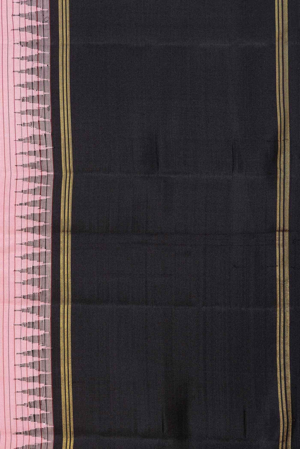 Pure Silk Pure Zari Pink Kanchipuram Saree