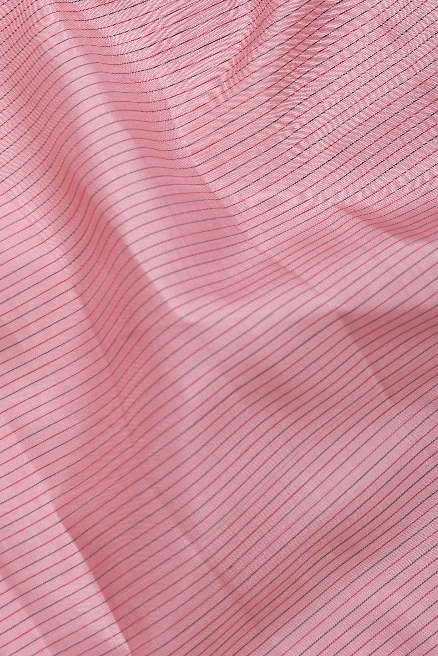 Pure Silk Pure Zari Pink Kanchipuram Saree