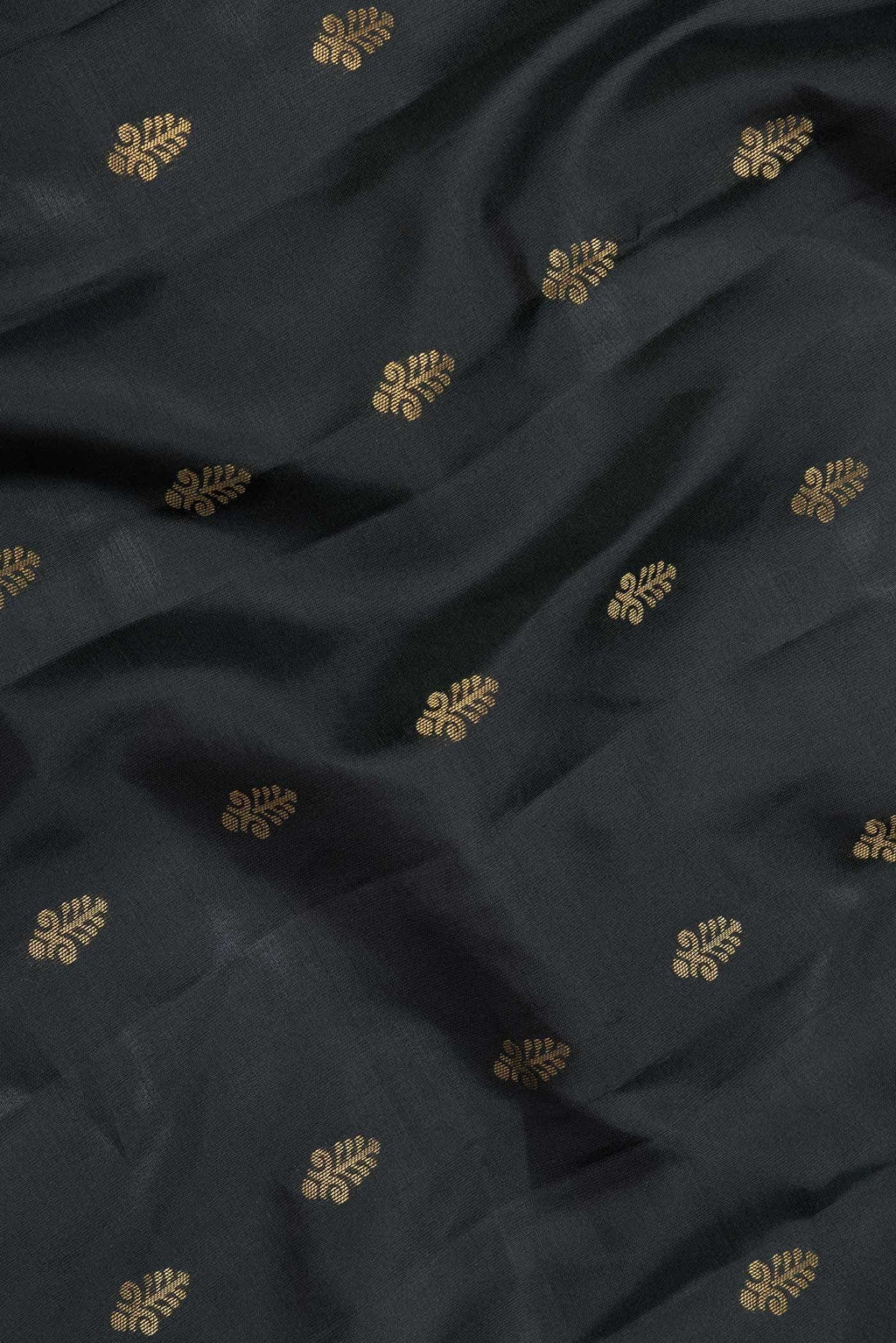 Black Kanchipuram Silk Saree