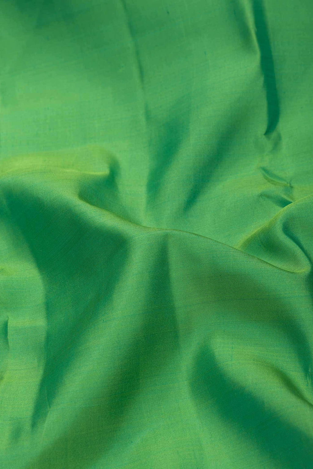 Green Dual Tone Kanchipuram Silk Saree