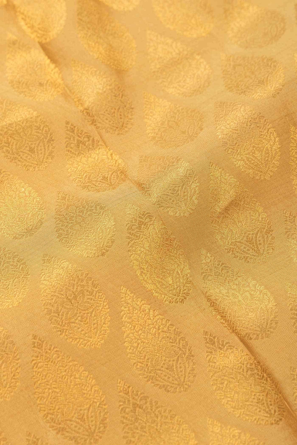 Gold Dual Tone Kanchipuram Silk Saree