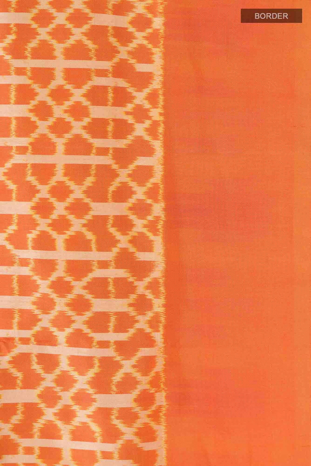 Yellow Pochampally Silk Saree
