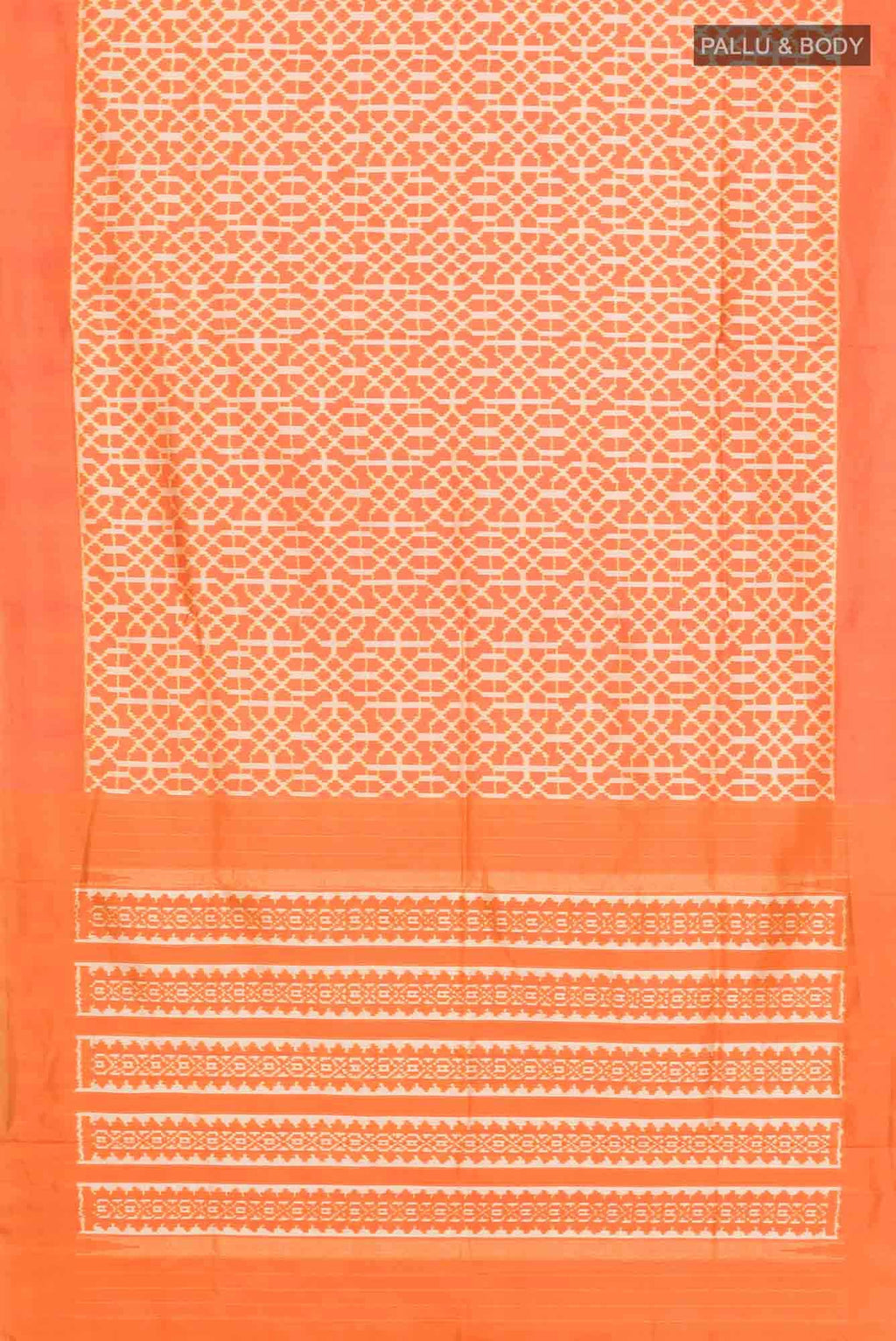 Yellow Pochampally Silk Saree