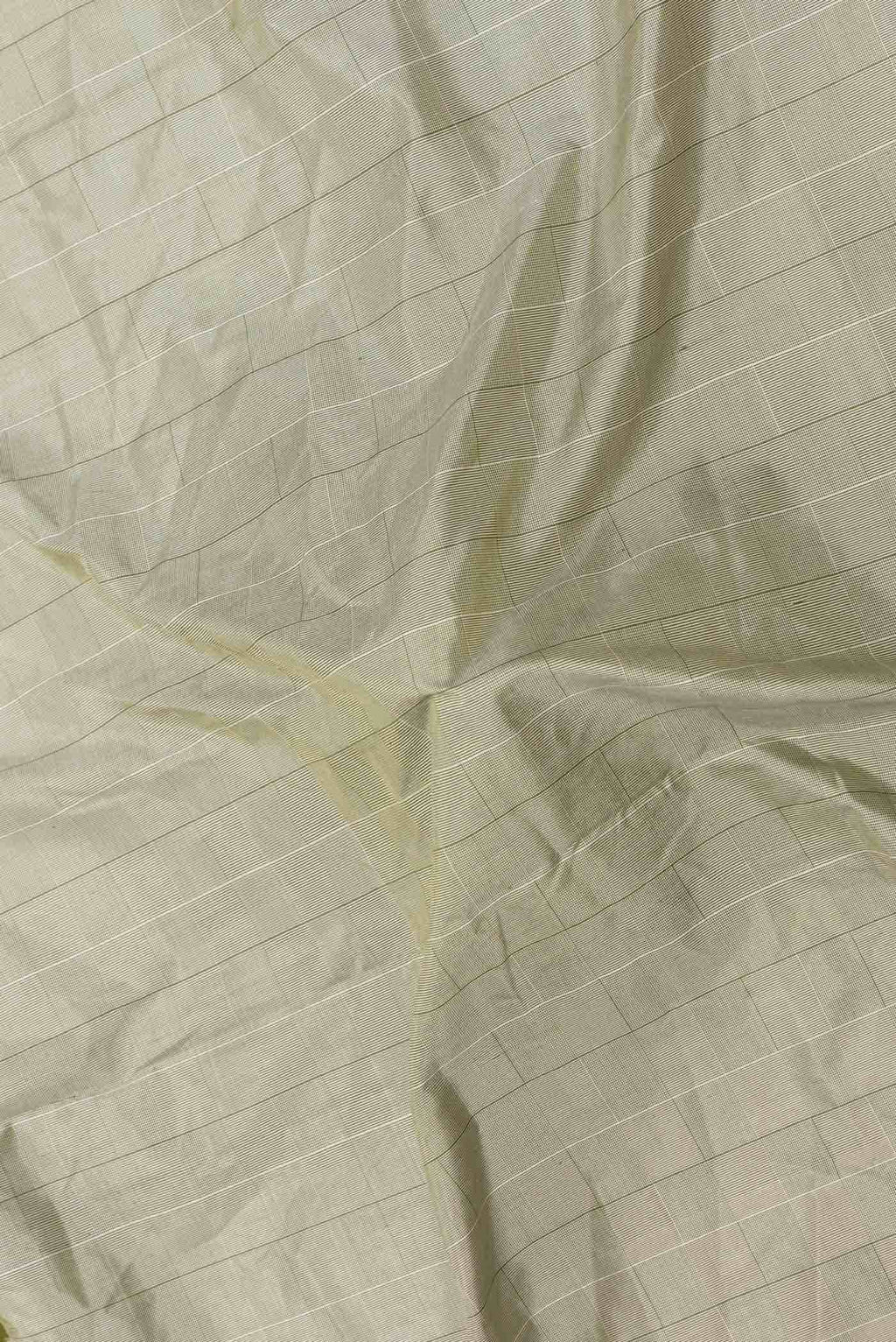 Light Green Dual Tone Double Ikat Saree