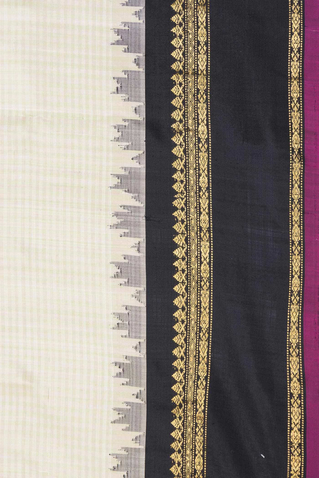 Pista Green Dual Tone Gadwal Silk Saree