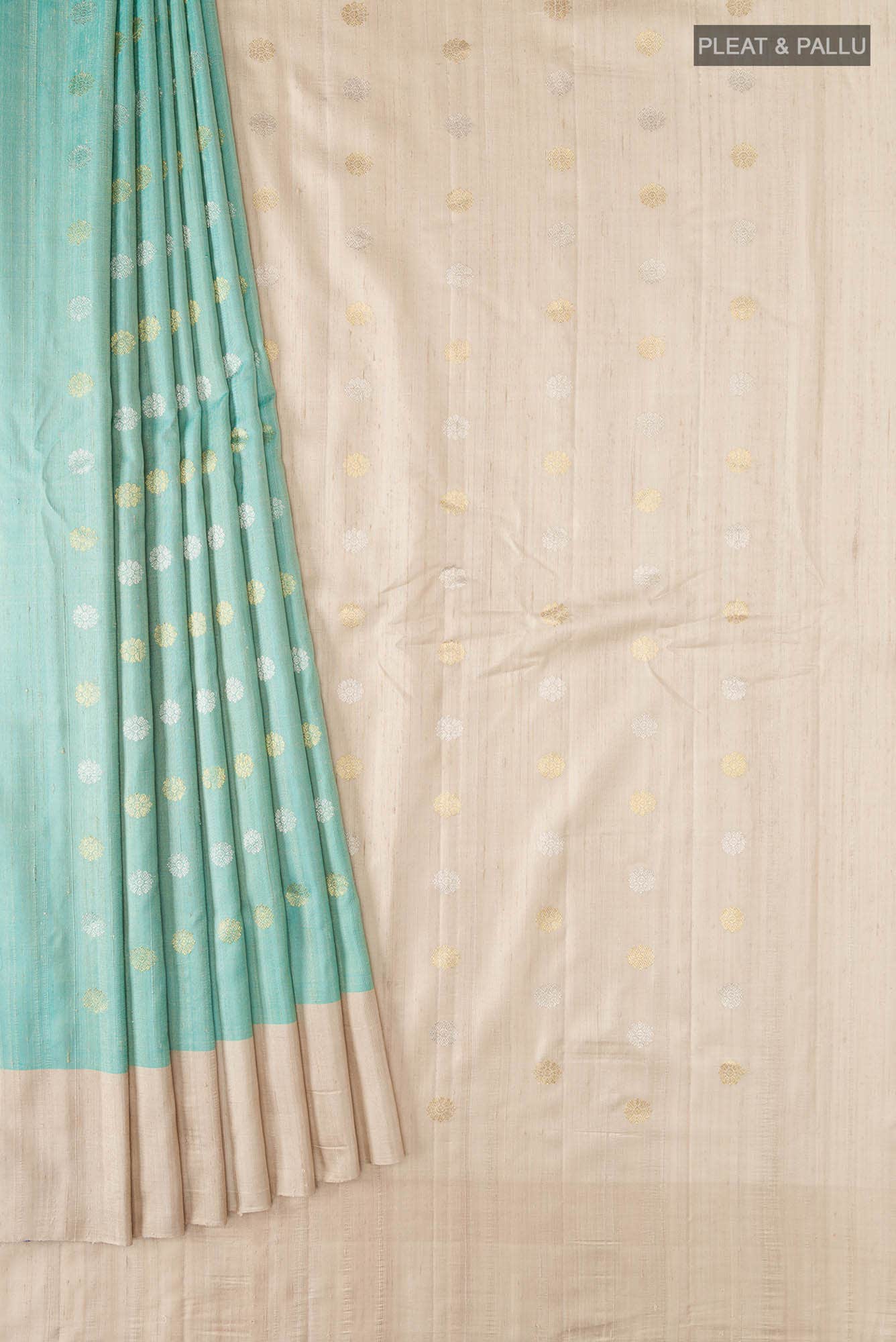 Green Gadwal Silk Saree