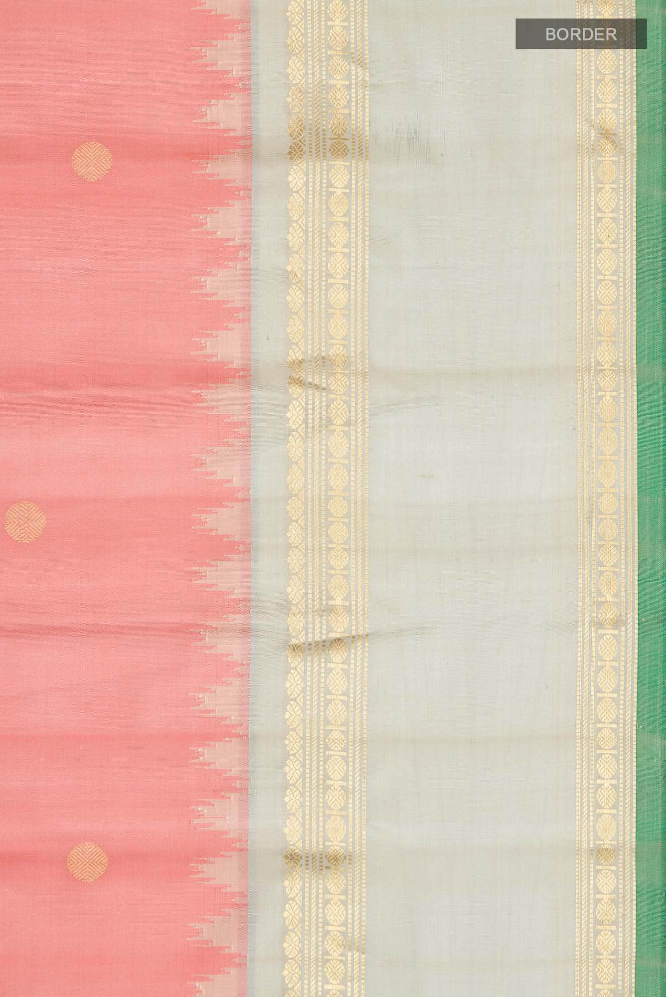 Pink Gadwal Silk Saree