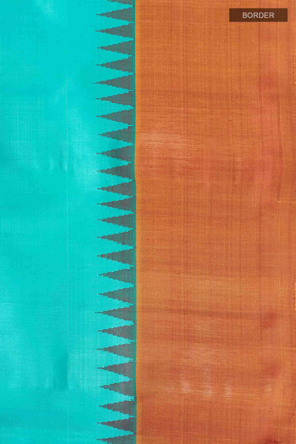 Blue Gadwal Silk Saree