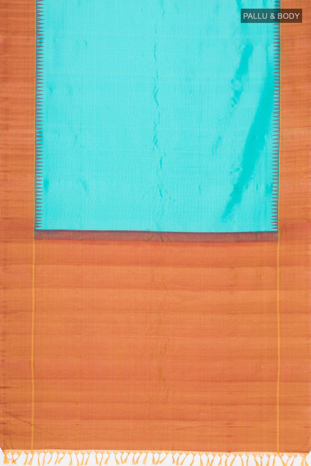 Blue Gadwal Silk Saree