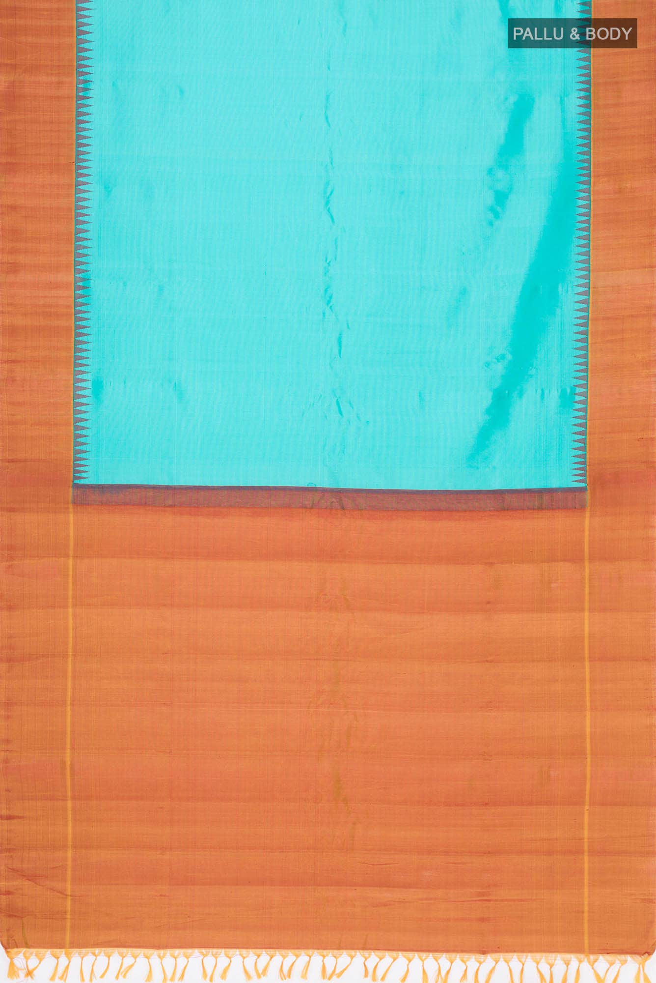 Blue Gadwal Silk Saree