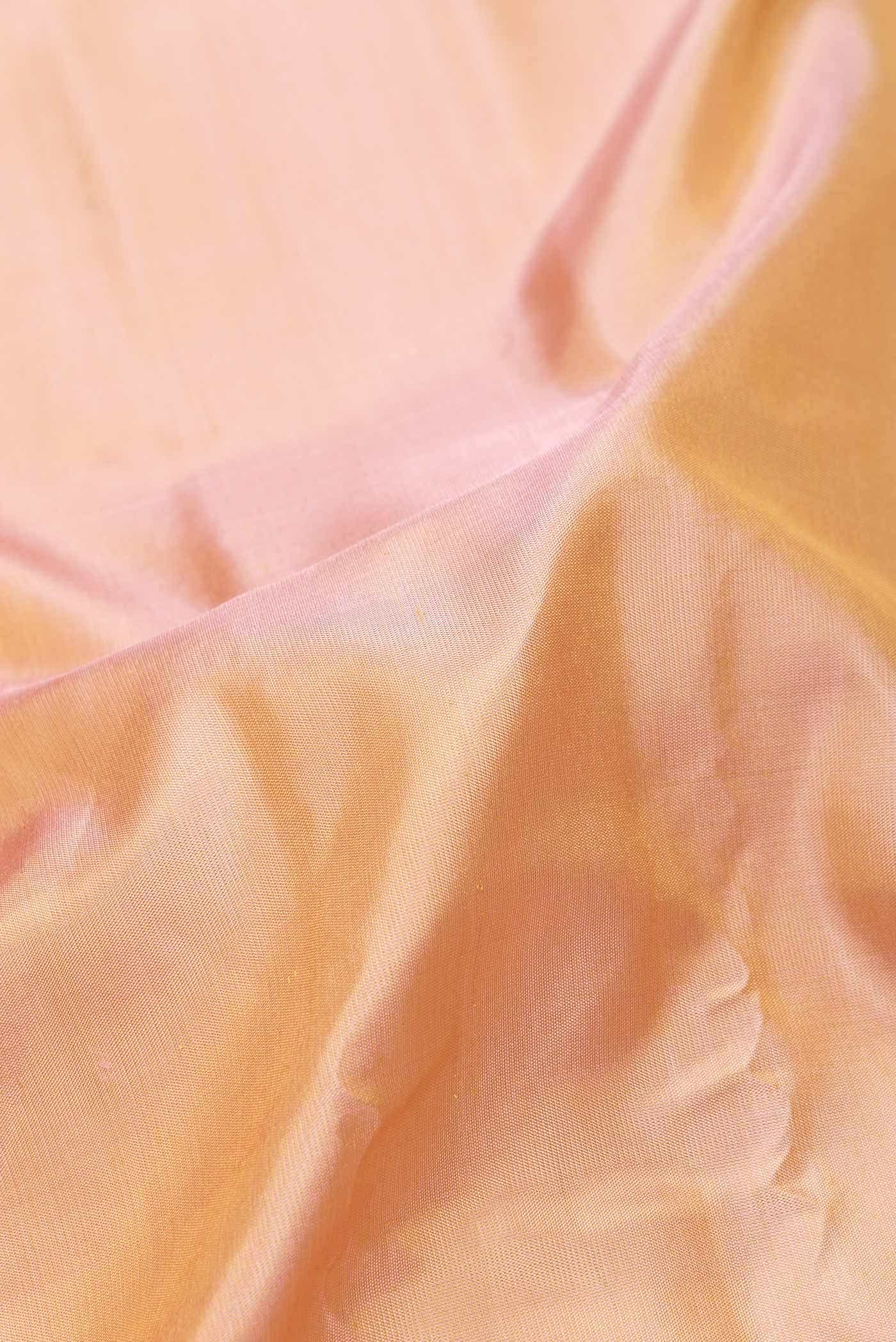 Sandal Dual Tone Gadwal Silk Saree