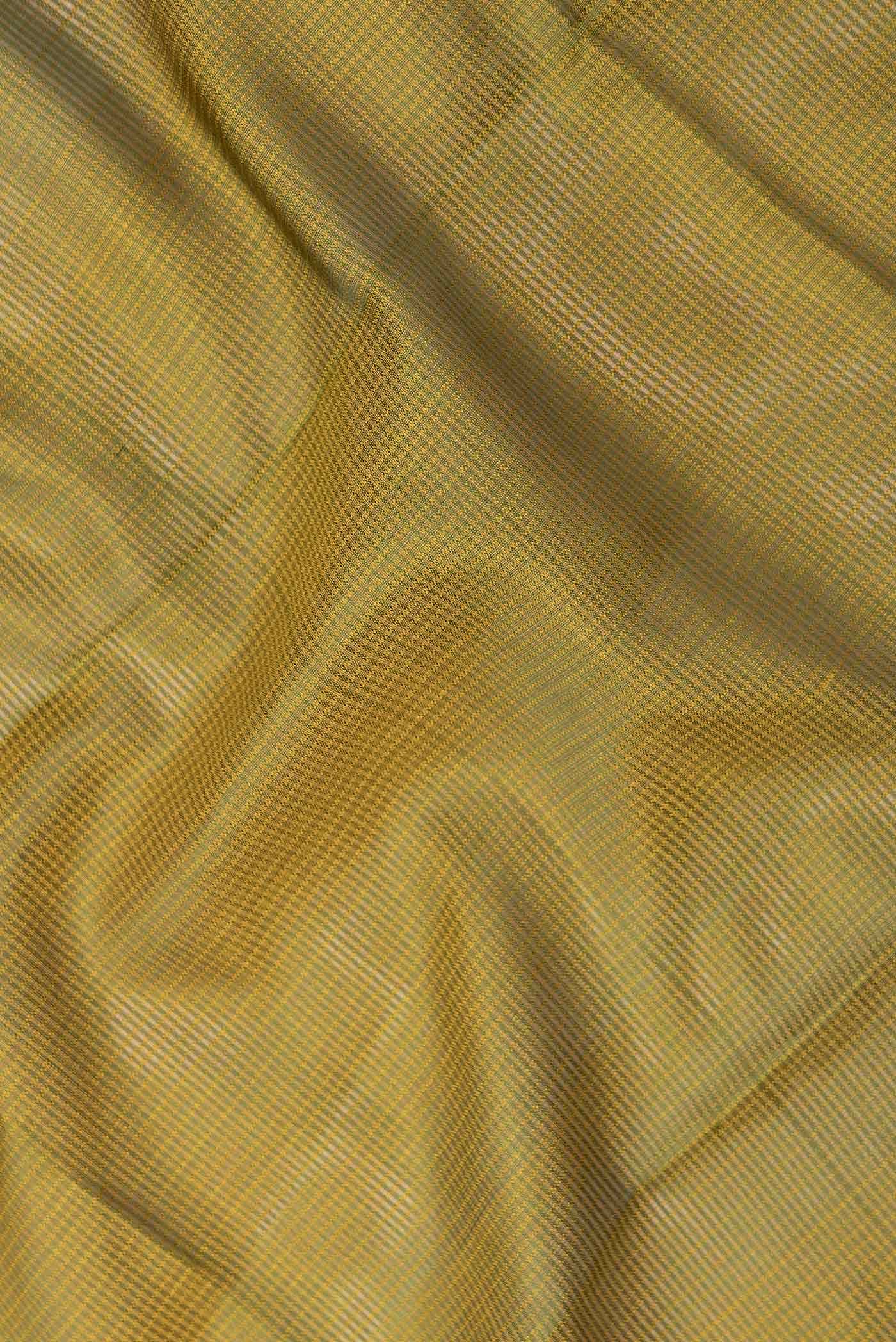 Green Dual Tone Soft Silk Saree