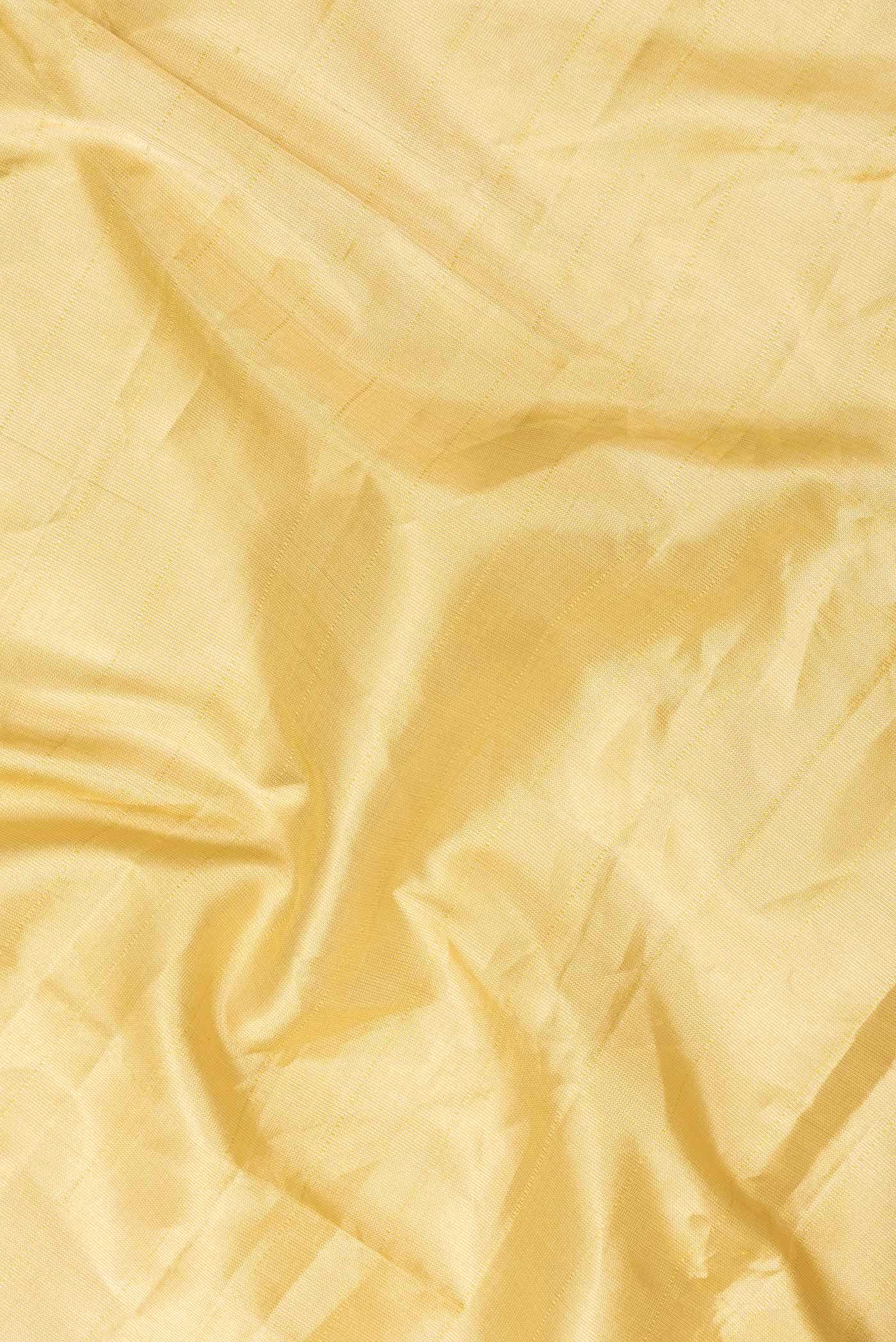 Gold Dual Tone Soft Silk Saree