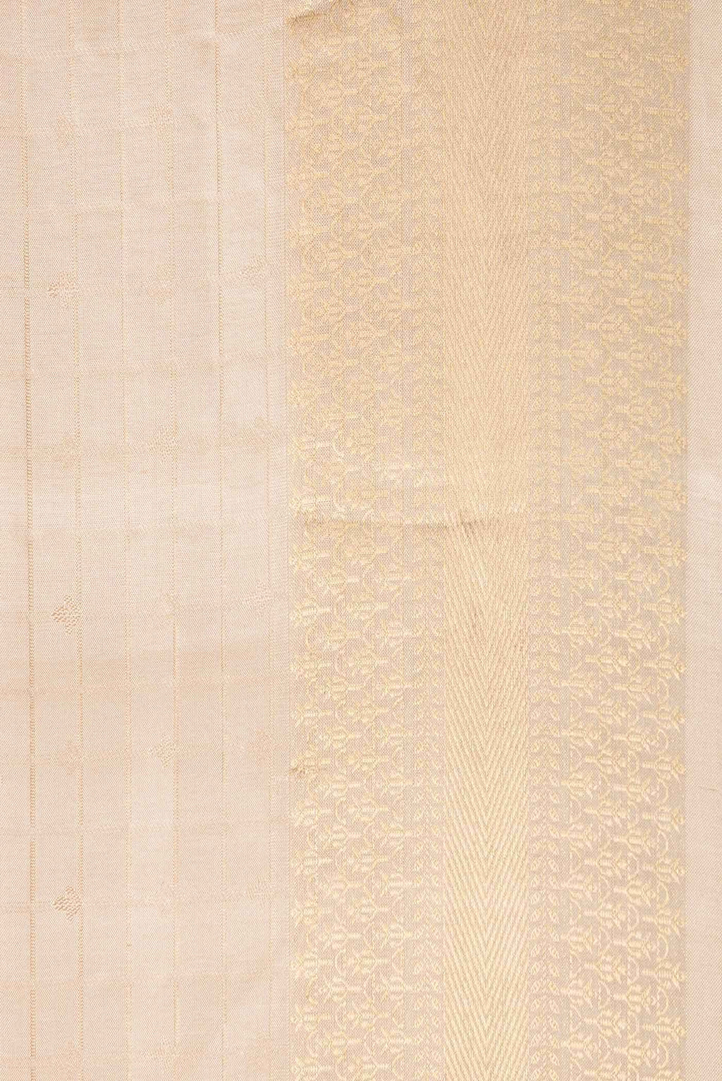 Beige Dual Tone Soft Silk Saree