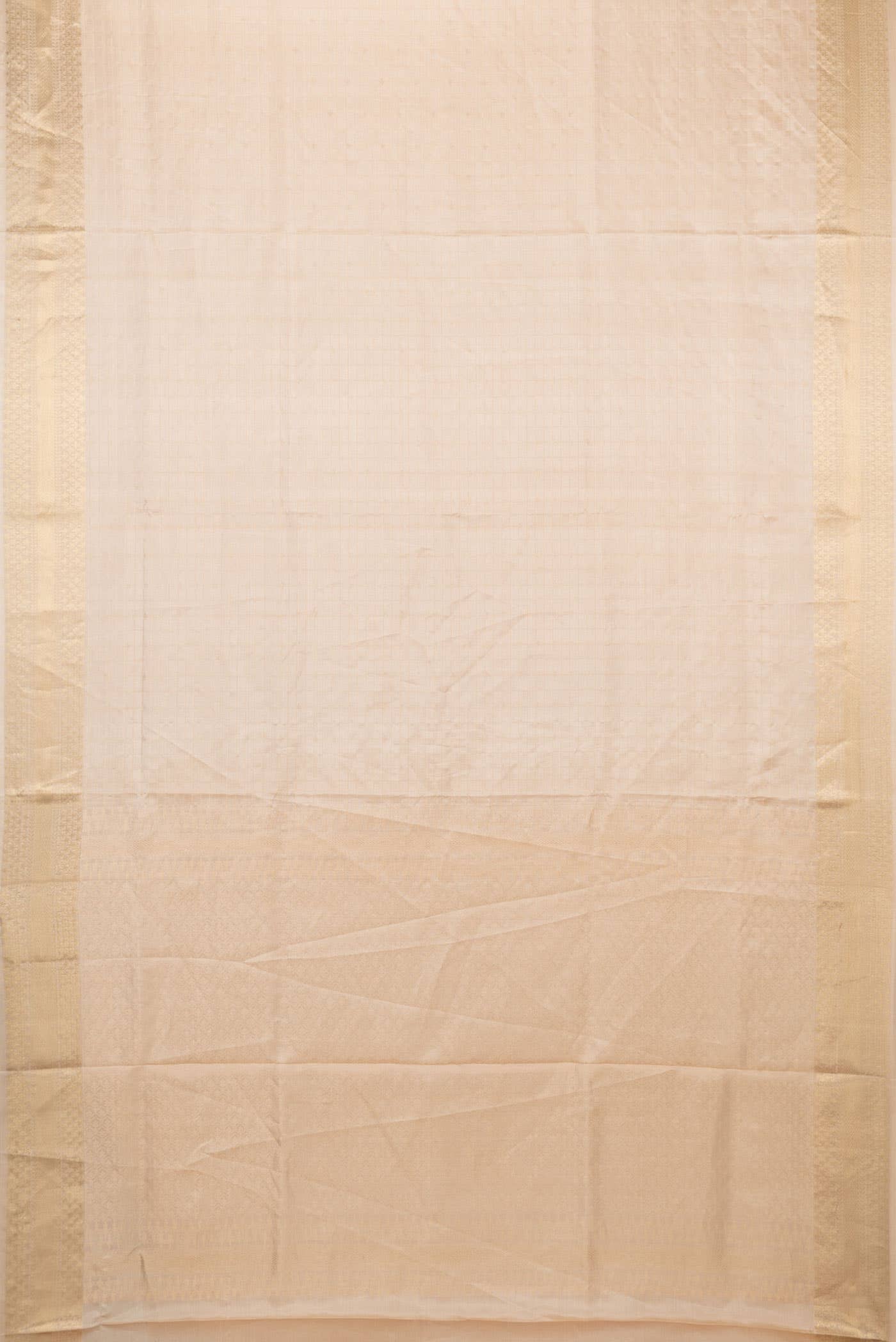 Beige Dual Tone Soft Silk Saree