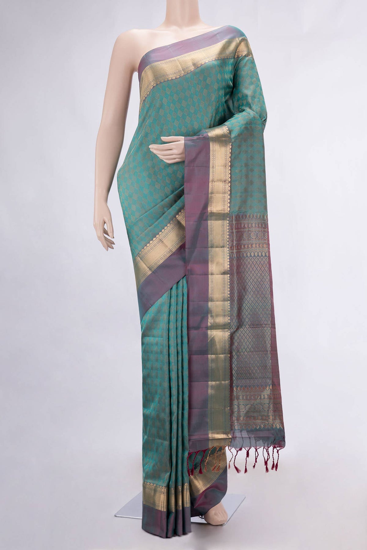 Blue Soft Silk Saree