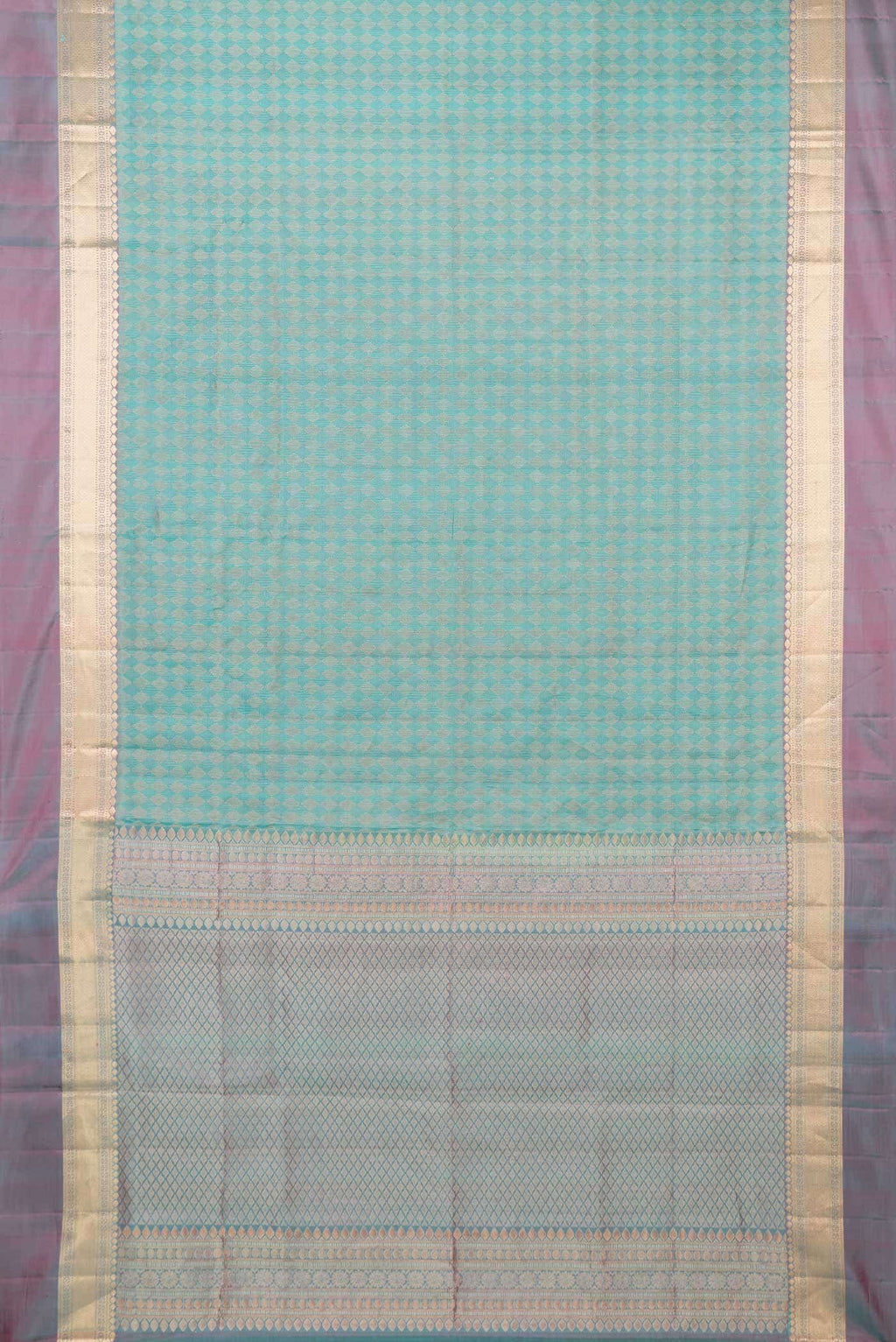 Pink Dual Tone Soft Silk Saree
