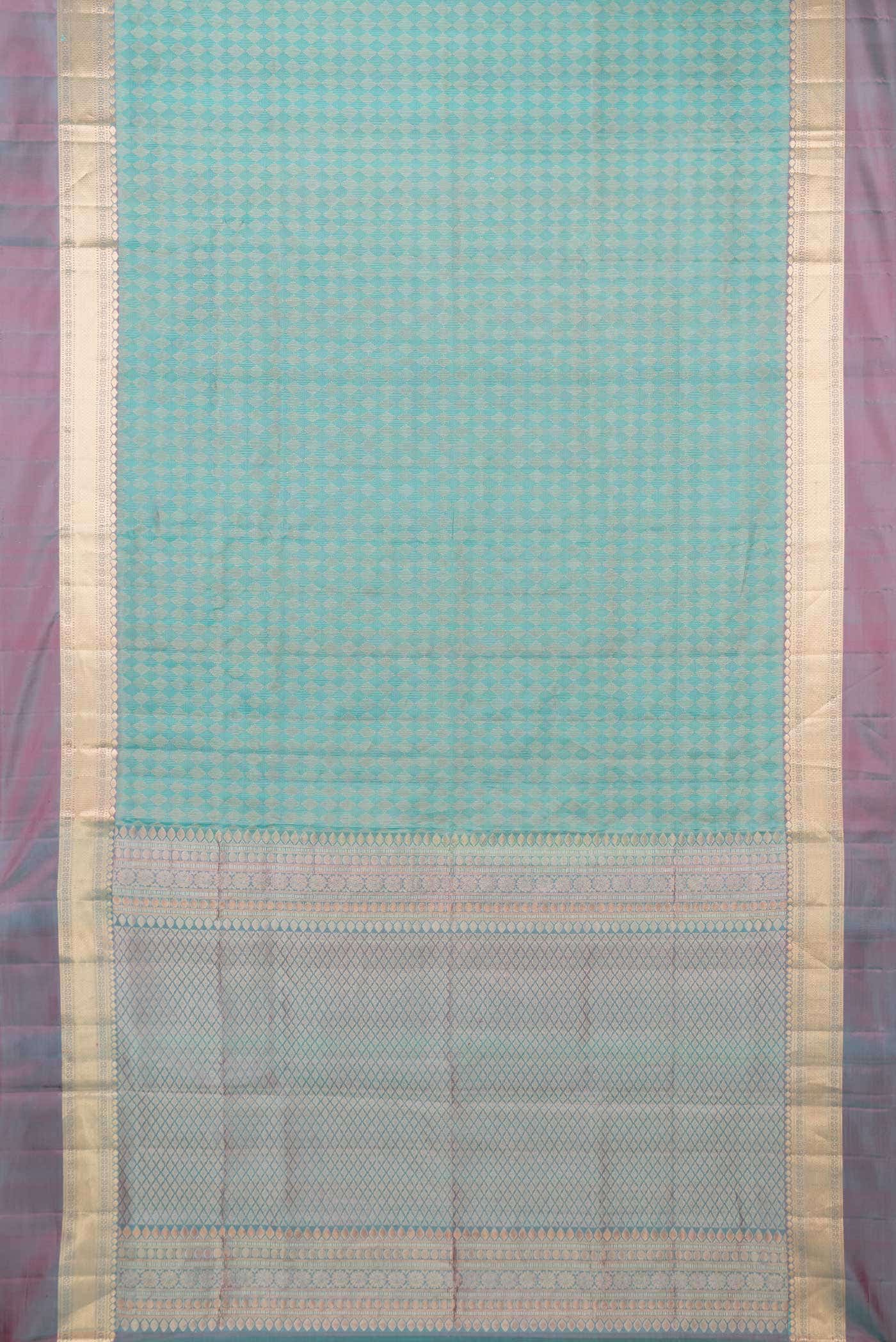 Pink Dual Tone Soft Silk Saree