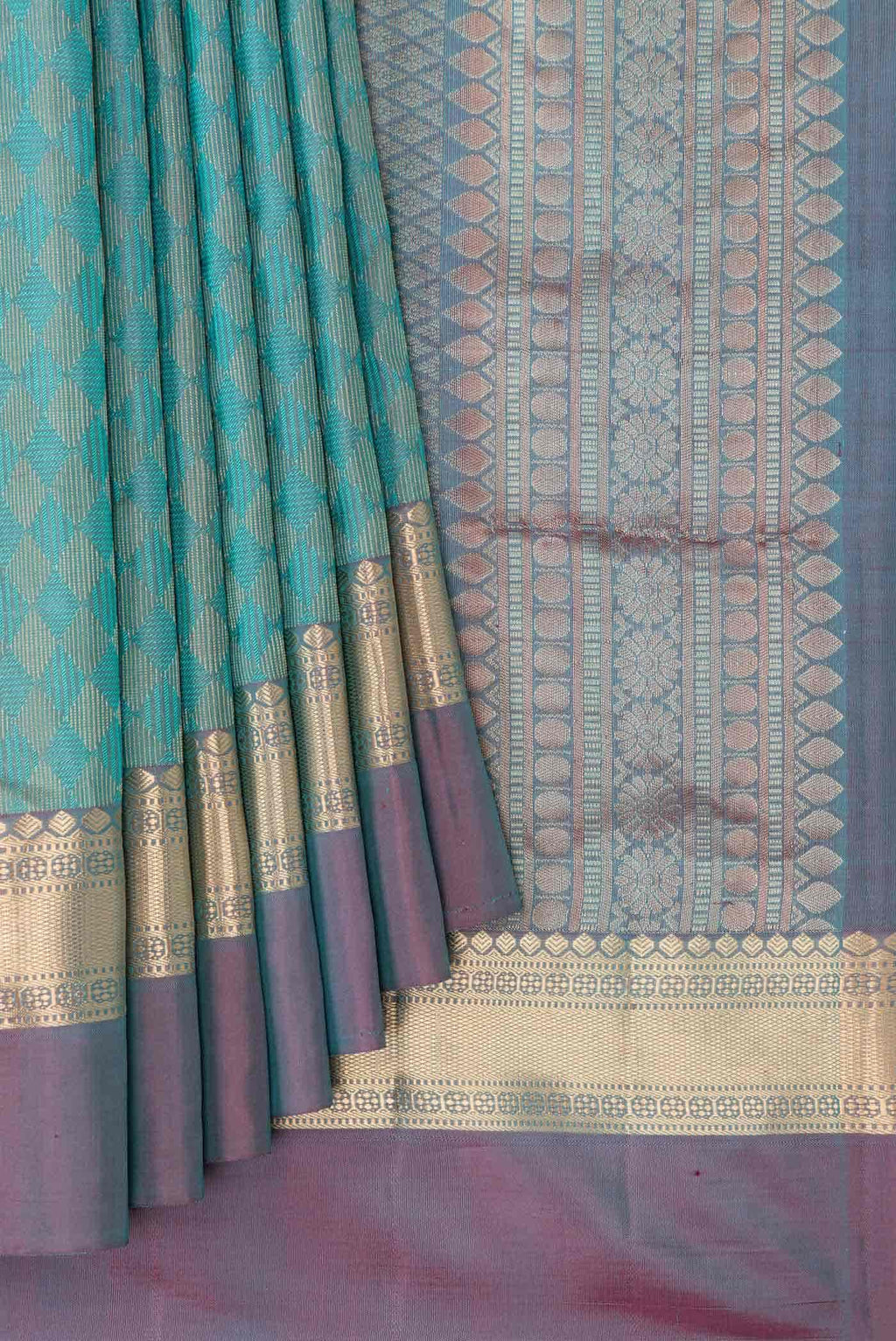 Pink Dual Tone Soft Silk Saree