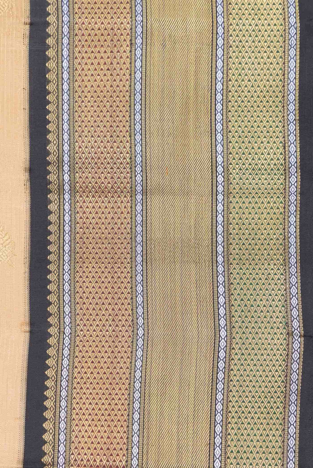 Gold Kanchipuram Silk Saree