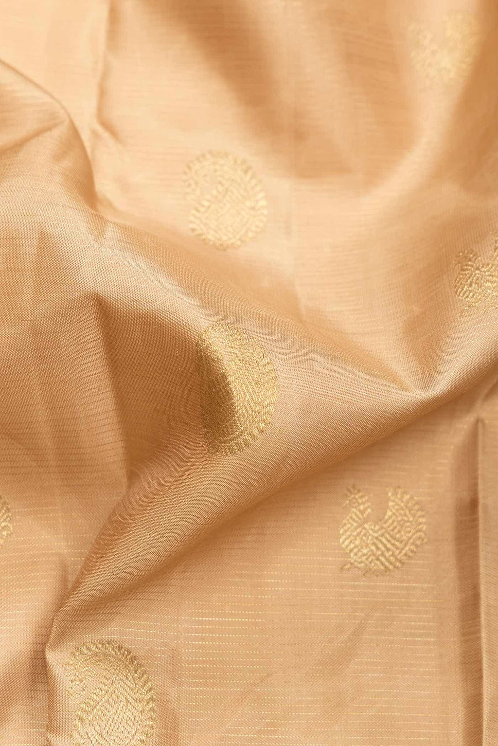 Gold Kanchipuram Silk Saree