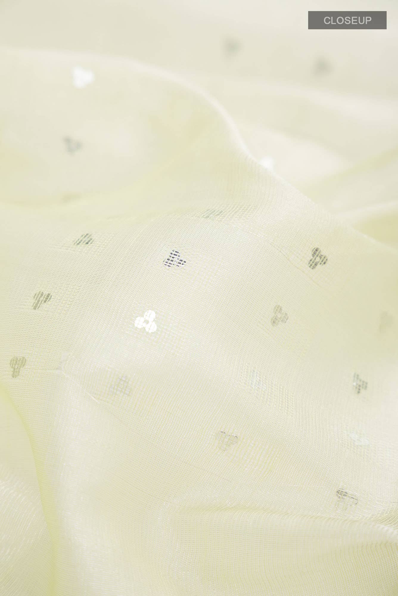 Yellow Tissue Silk Saree