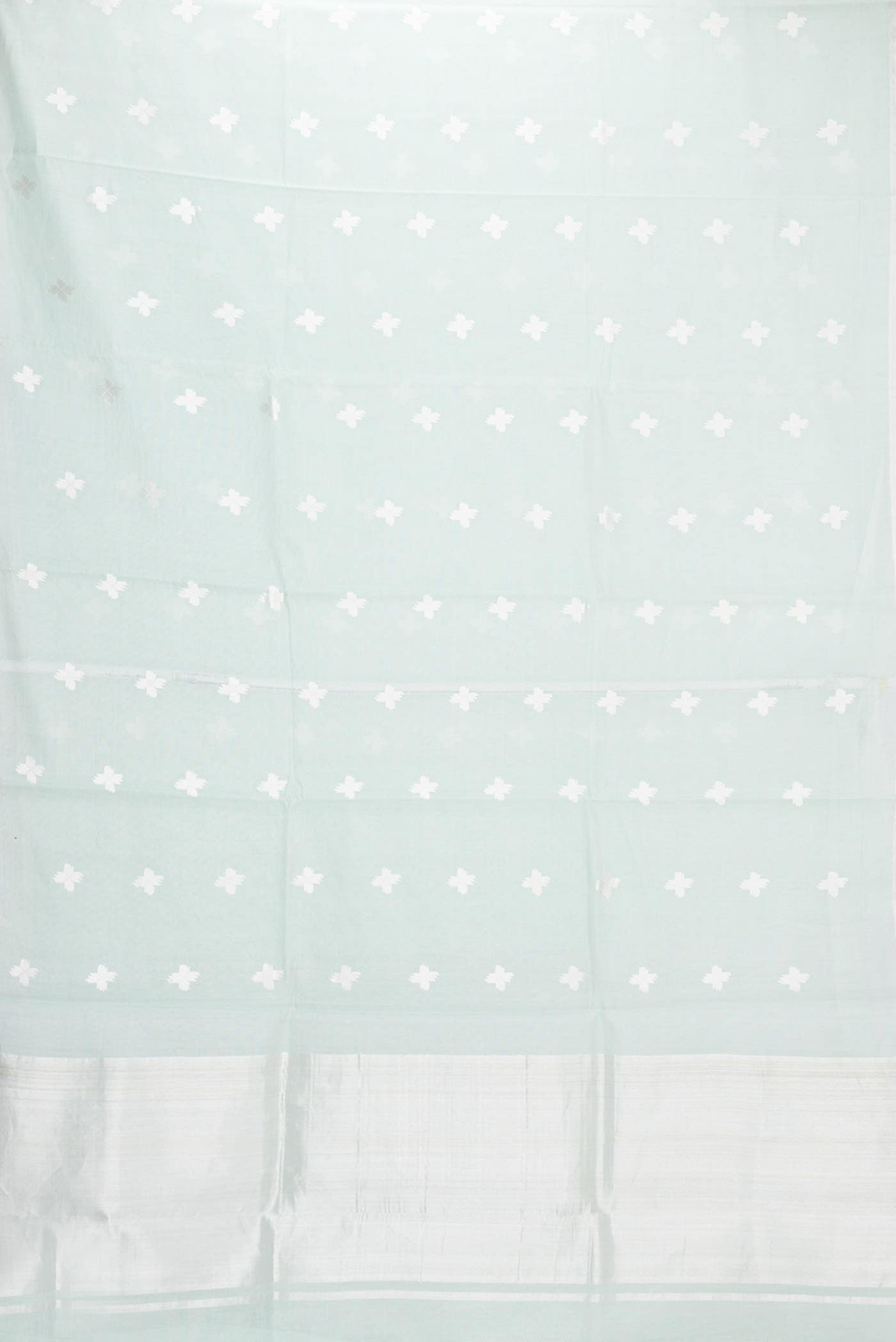 Light Green Dual Tone Chanderi Silk Saree