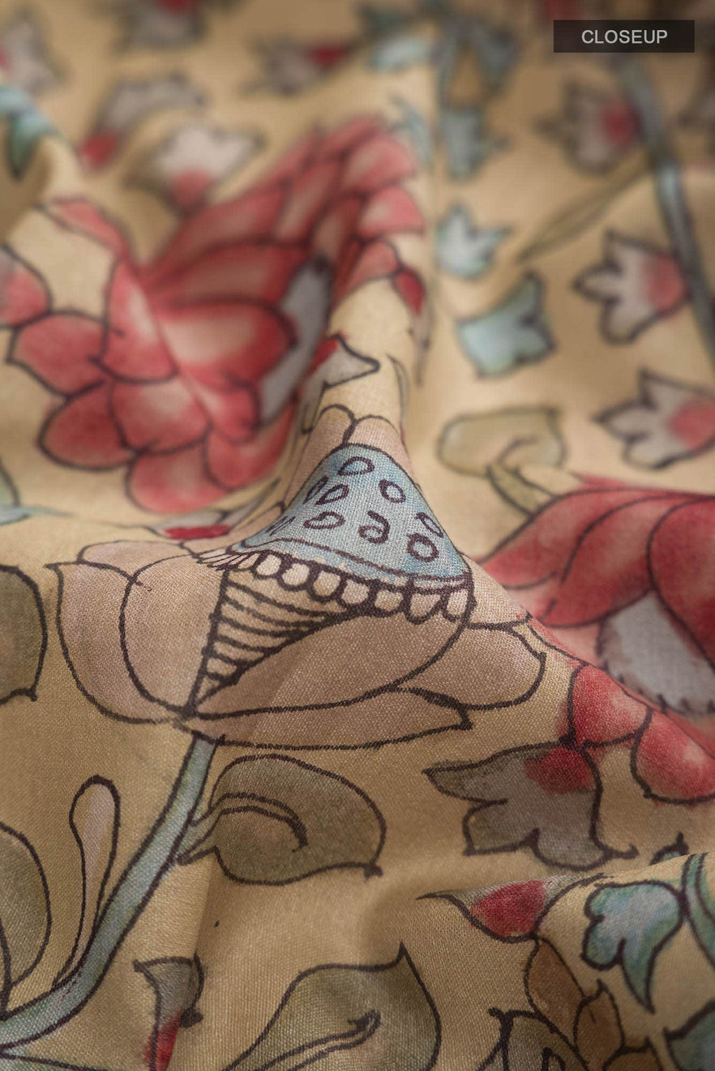 Multi Bhagalpuri Tussar Silk Saree