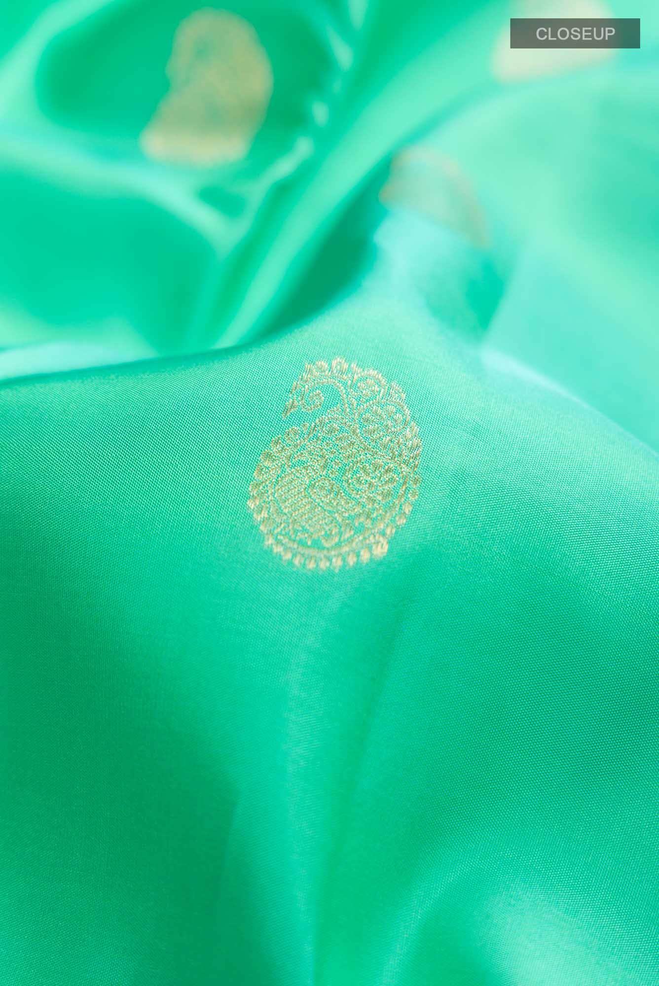 Green Kanchipuram Silk Saree