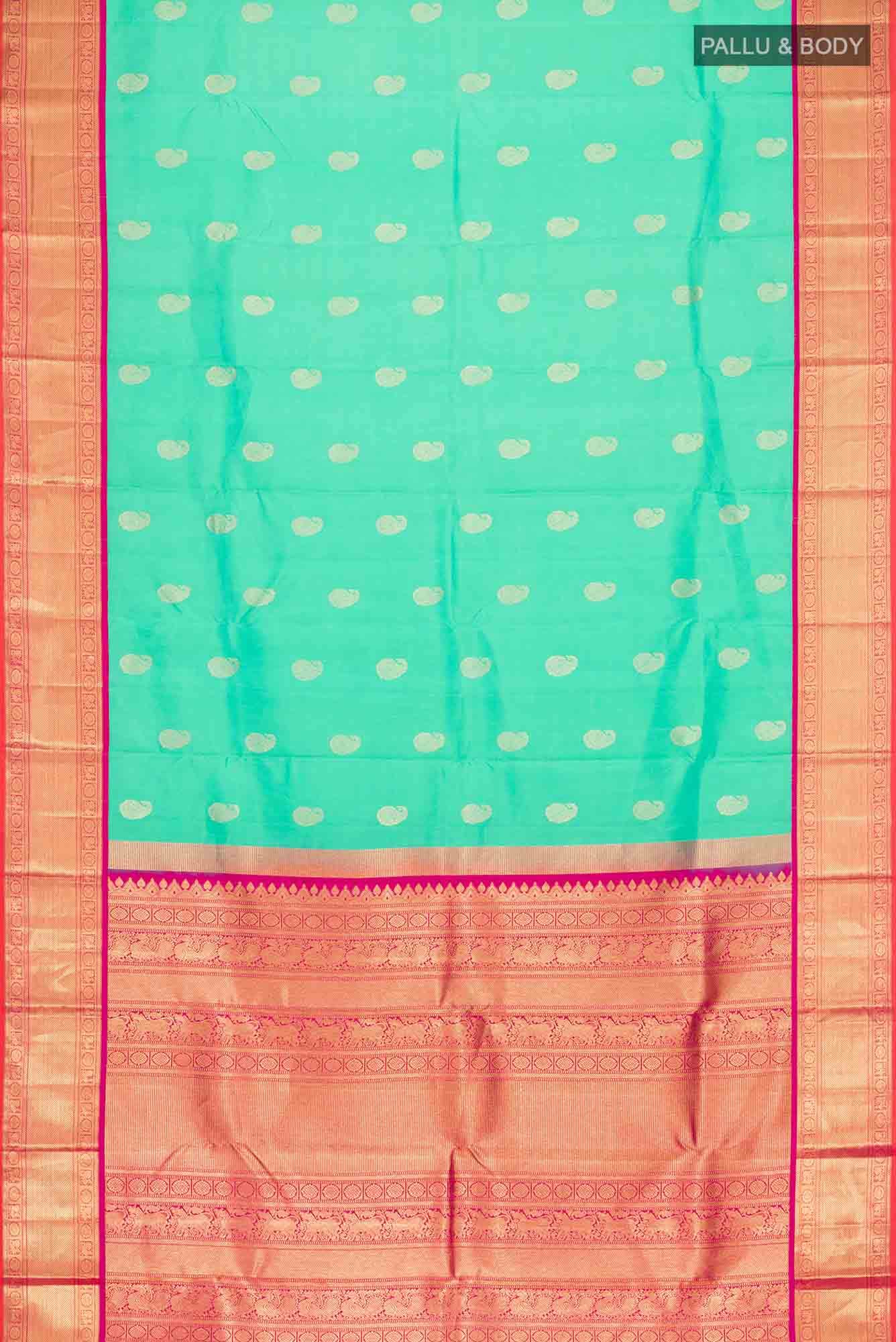 Green Kanchipuram Silk Saree