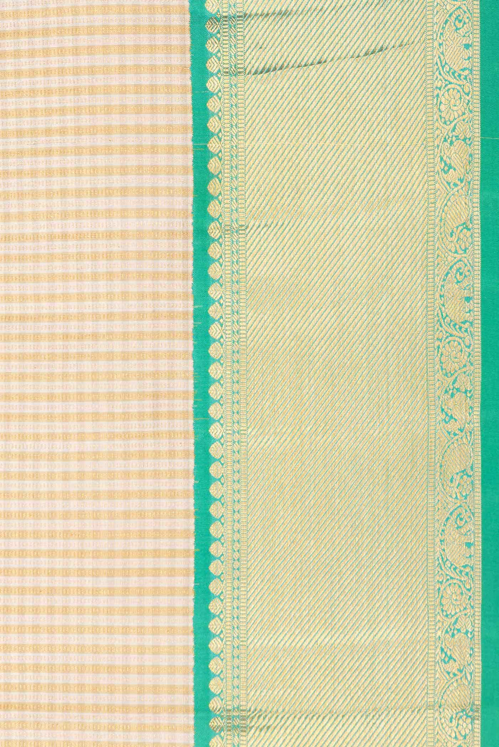 Sandal Dual Tone Kanchipuram Silk Saree