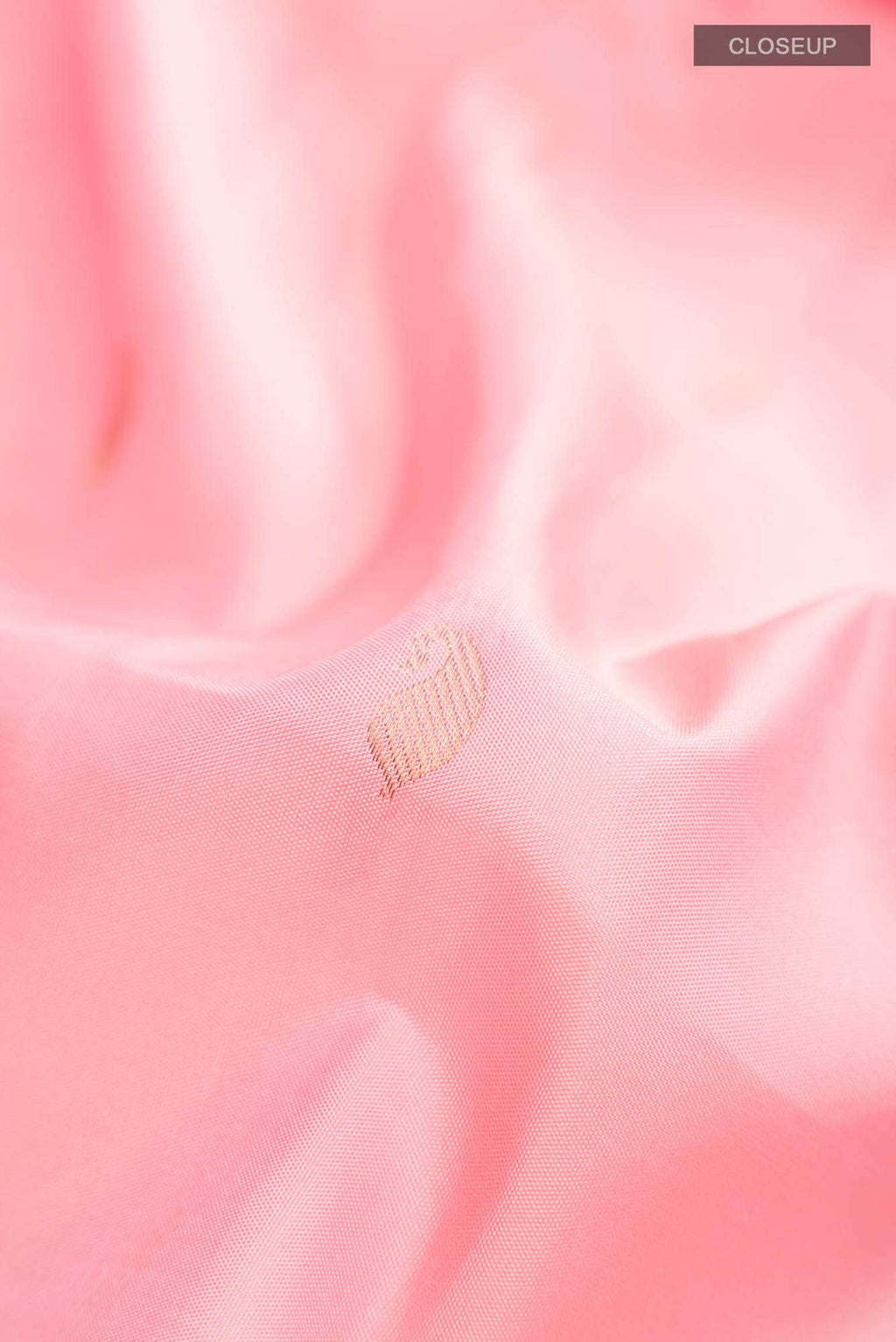 Peach Kanchipuram Silk Saree