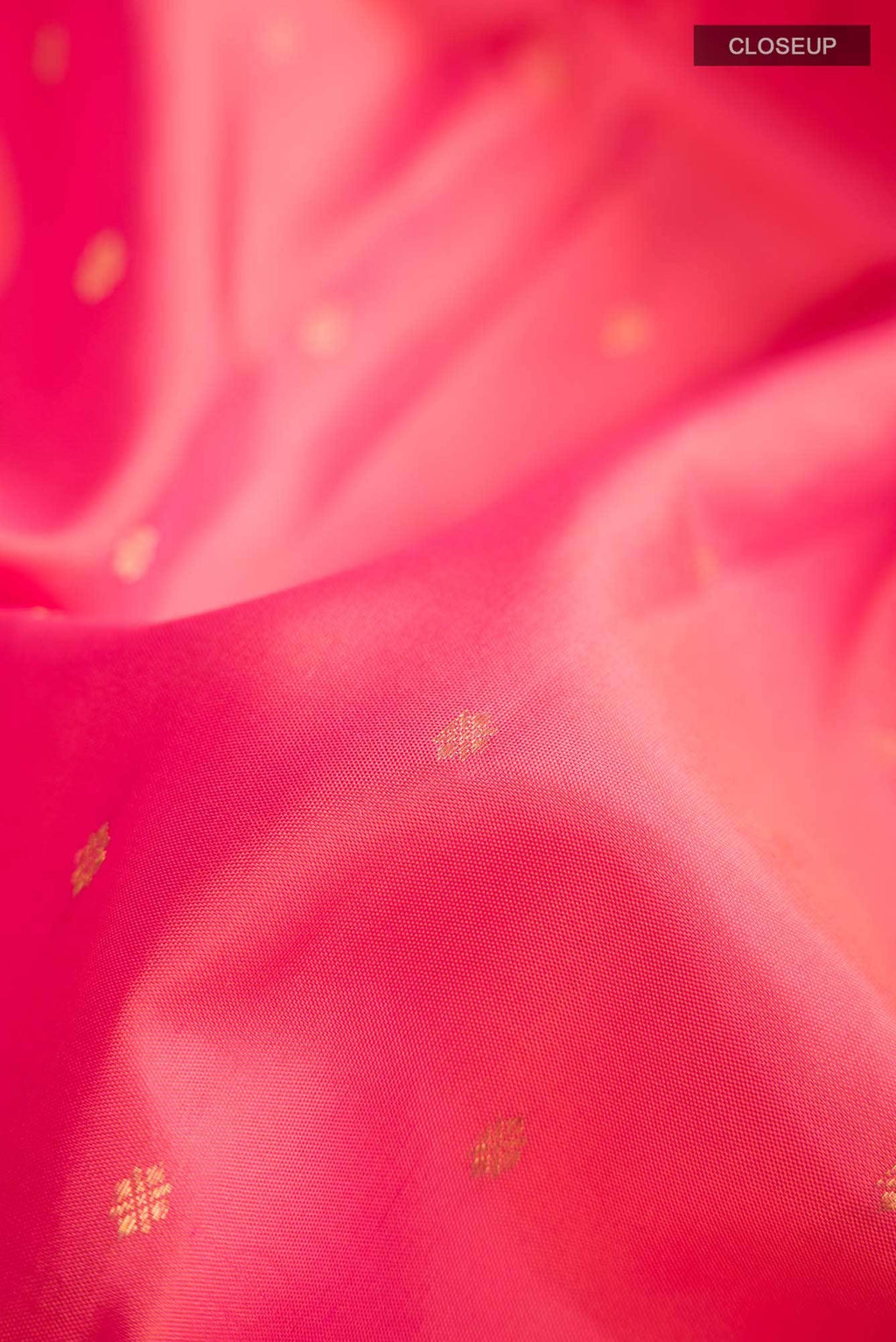 Orange with Pink Dual Tone Kanchipuram Silk Saree