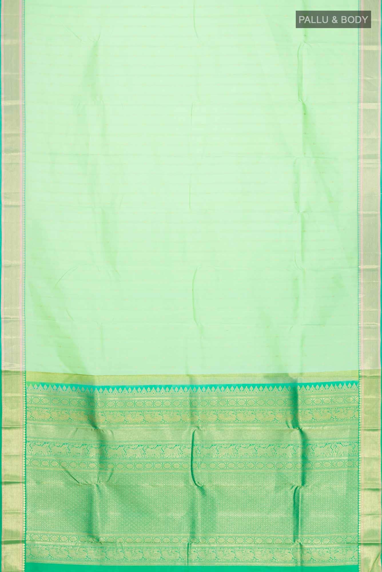 Green Kanchipuram Silk Saree