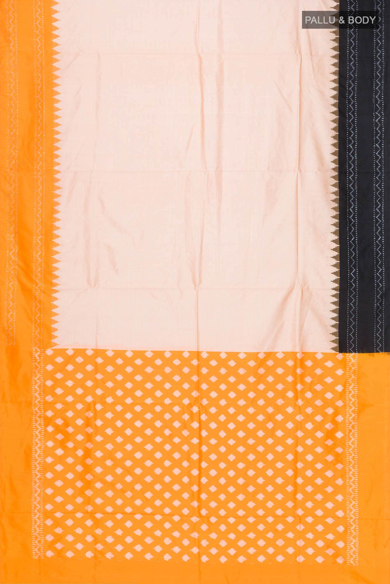 Sandal Pochampally Silk Saree
