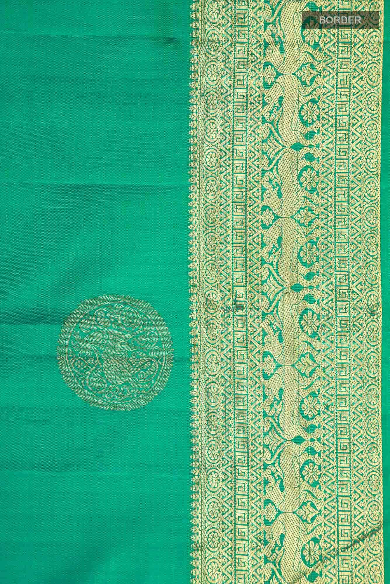 Green Kanchipuram Silk Saree