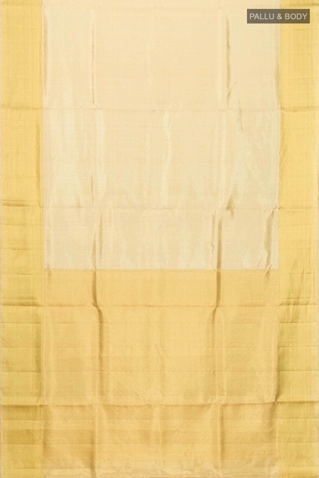 Gold Kanchipuram Tissue Silk Saree