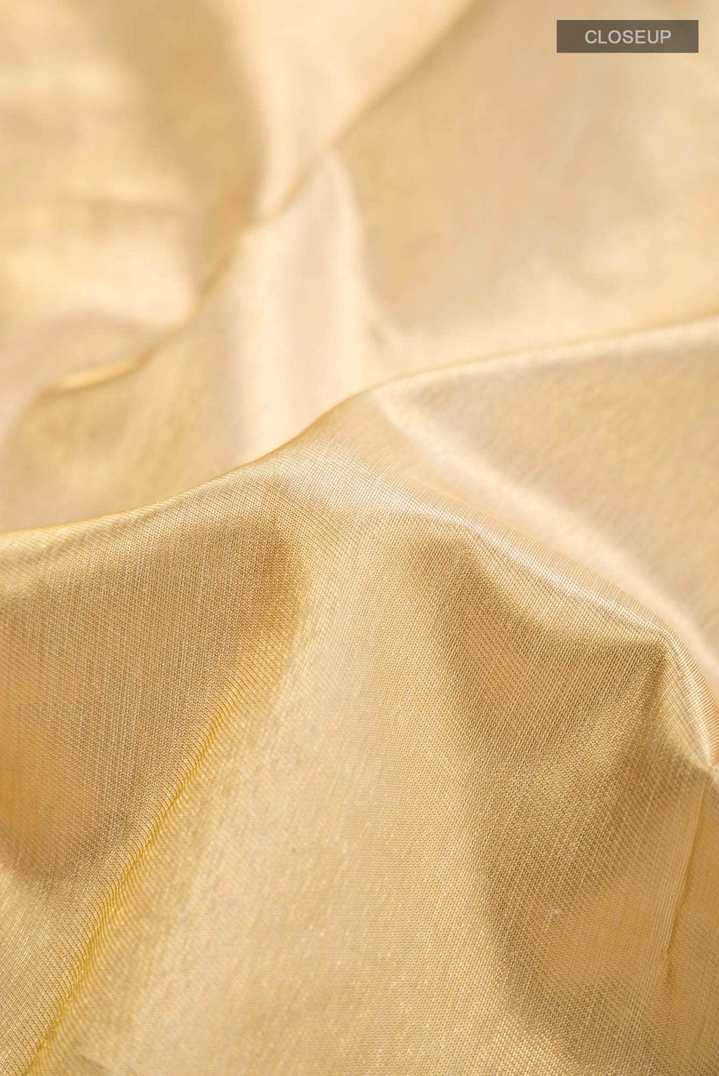 Gold Kanchipuram Silk Saree