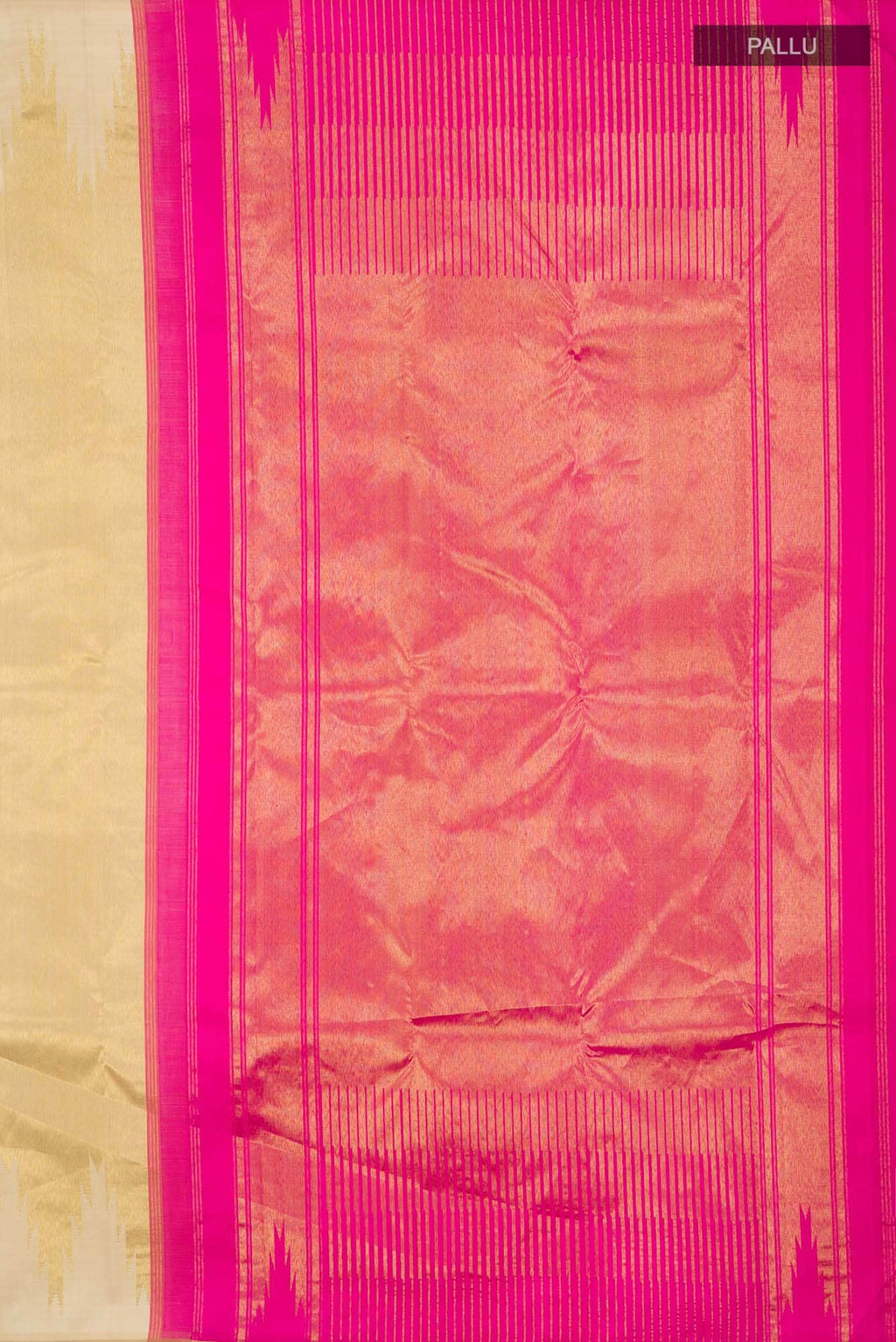 Gold Kanchipuram Silk Saree