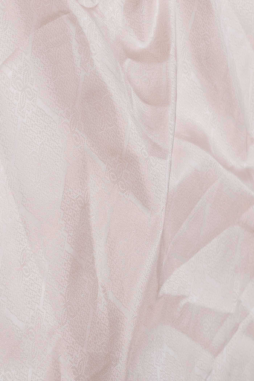 Off White Dual Tone Soft Silk Saree