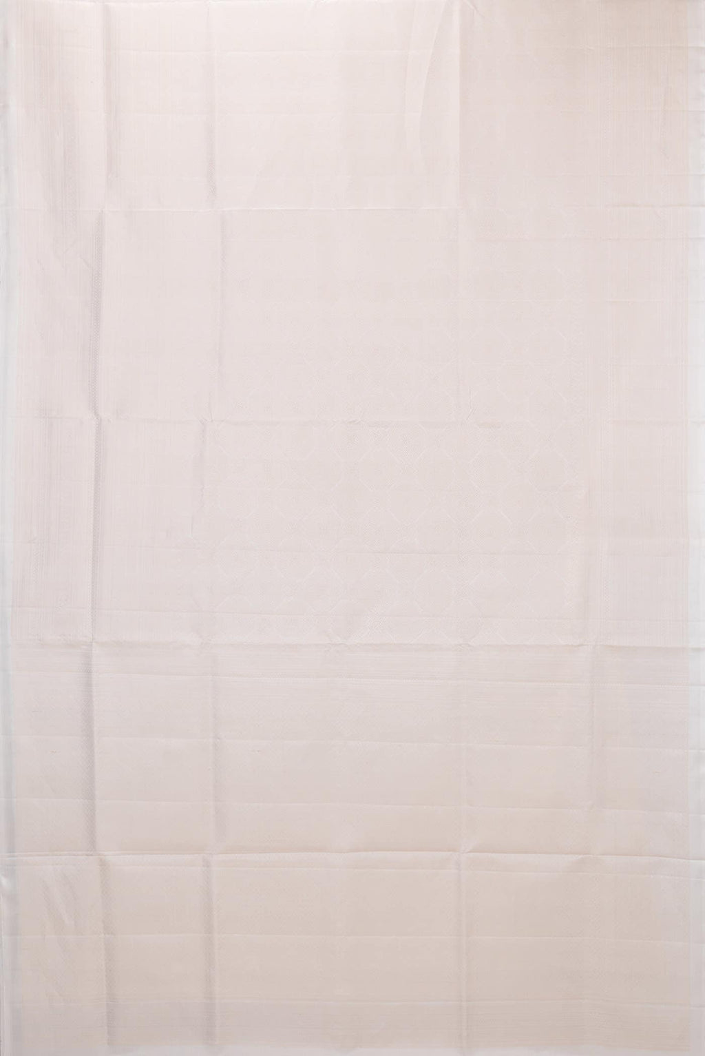 Off White Dual Tone Soft Silk Saree