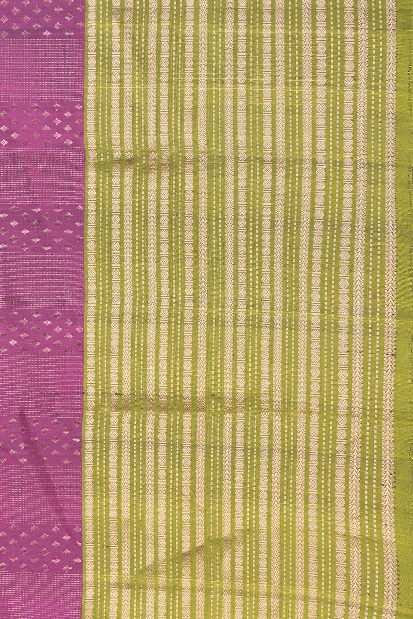 Rani Pink Dual Tone Kanchipuram Silk Saree