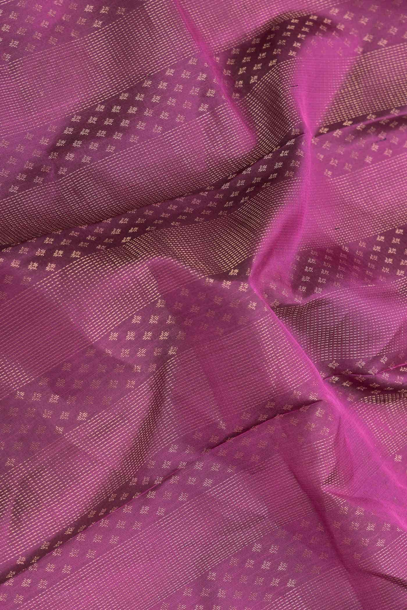 Rani Pink Dual Tone Kanchipuram Silk Saree