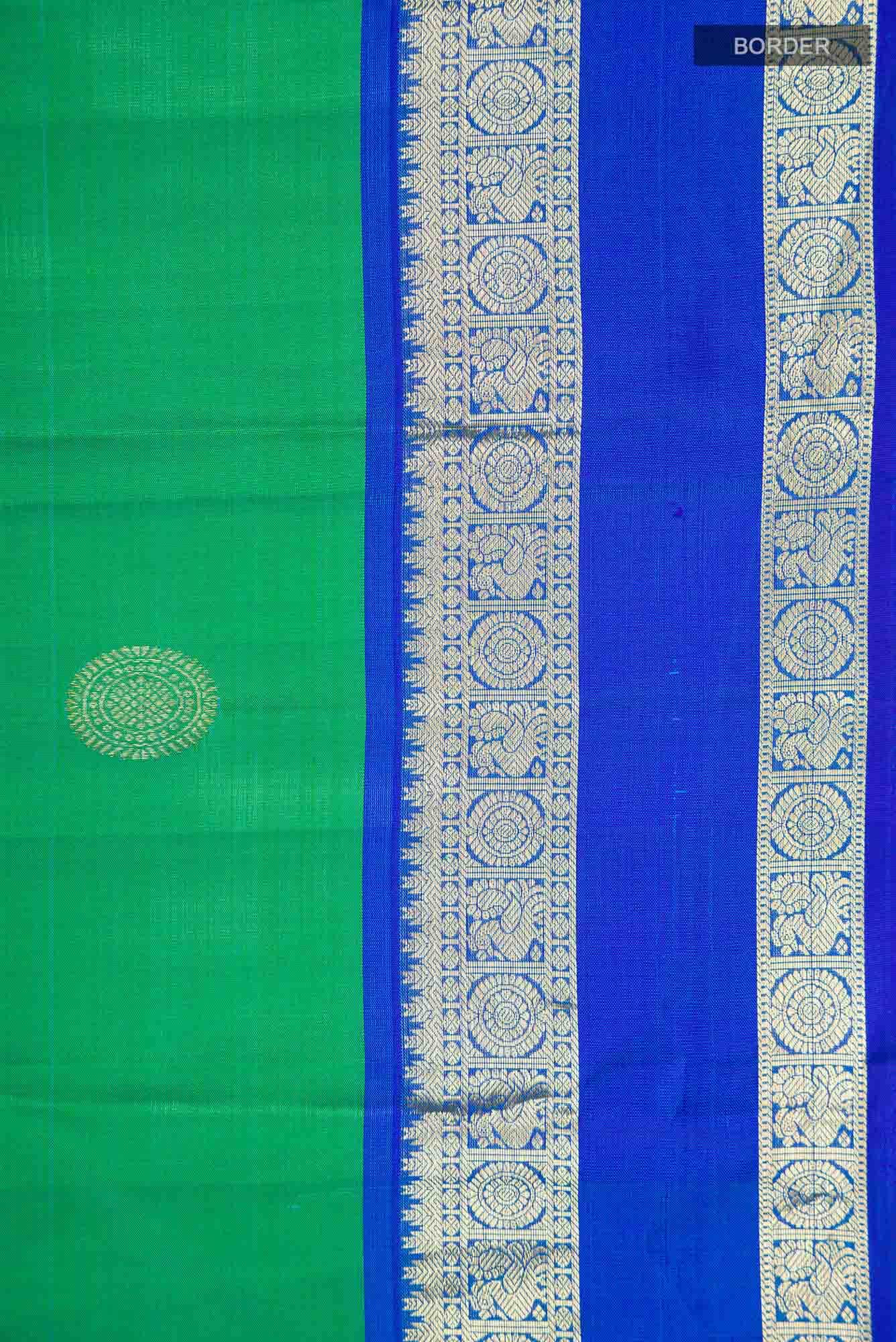 Green Kanchipuram Silk Saree