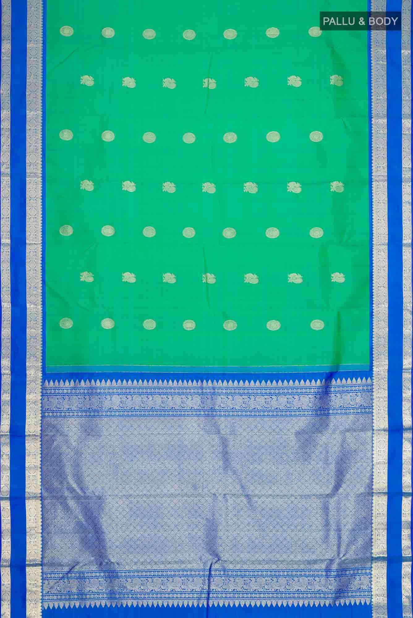 Green Kanchipuram Silk Saree