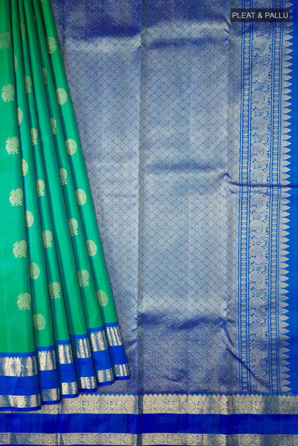 Green Kanchipuram Silk Saree