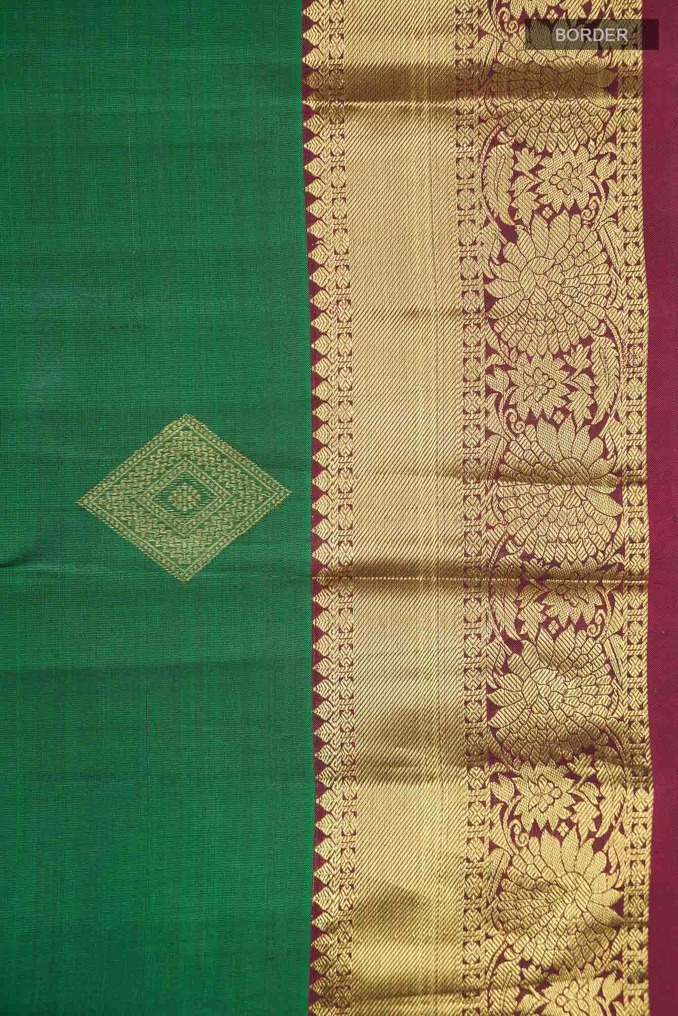 Green Kanchipuram Silk Saree