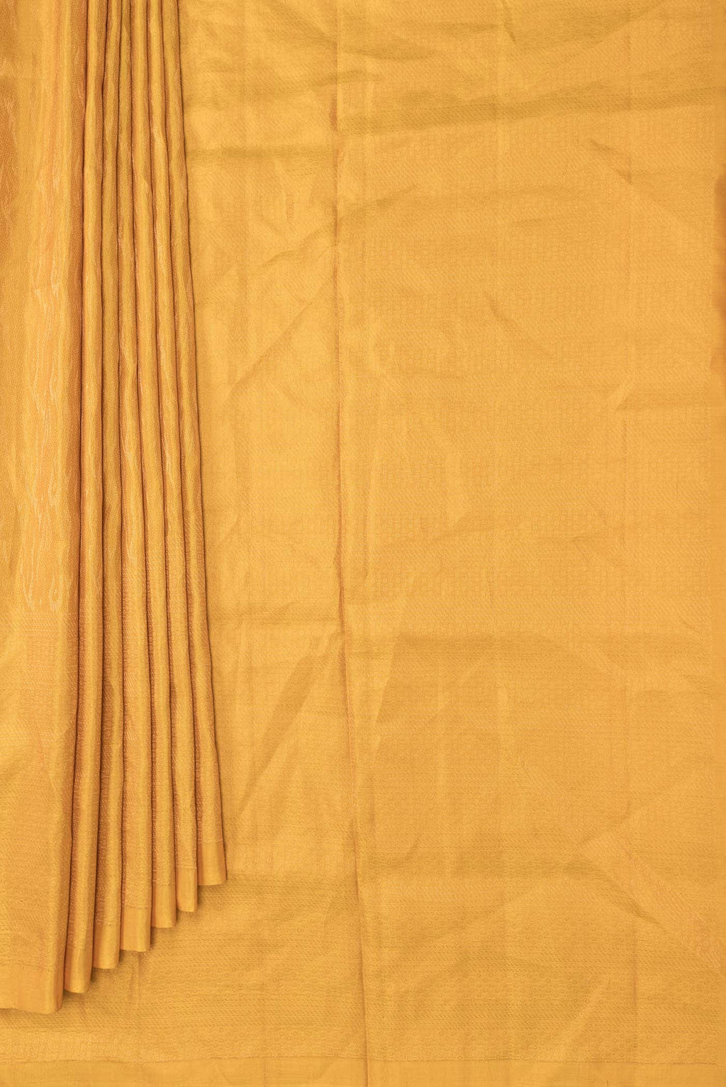Mustard Dual Tone Soft Silk Saree