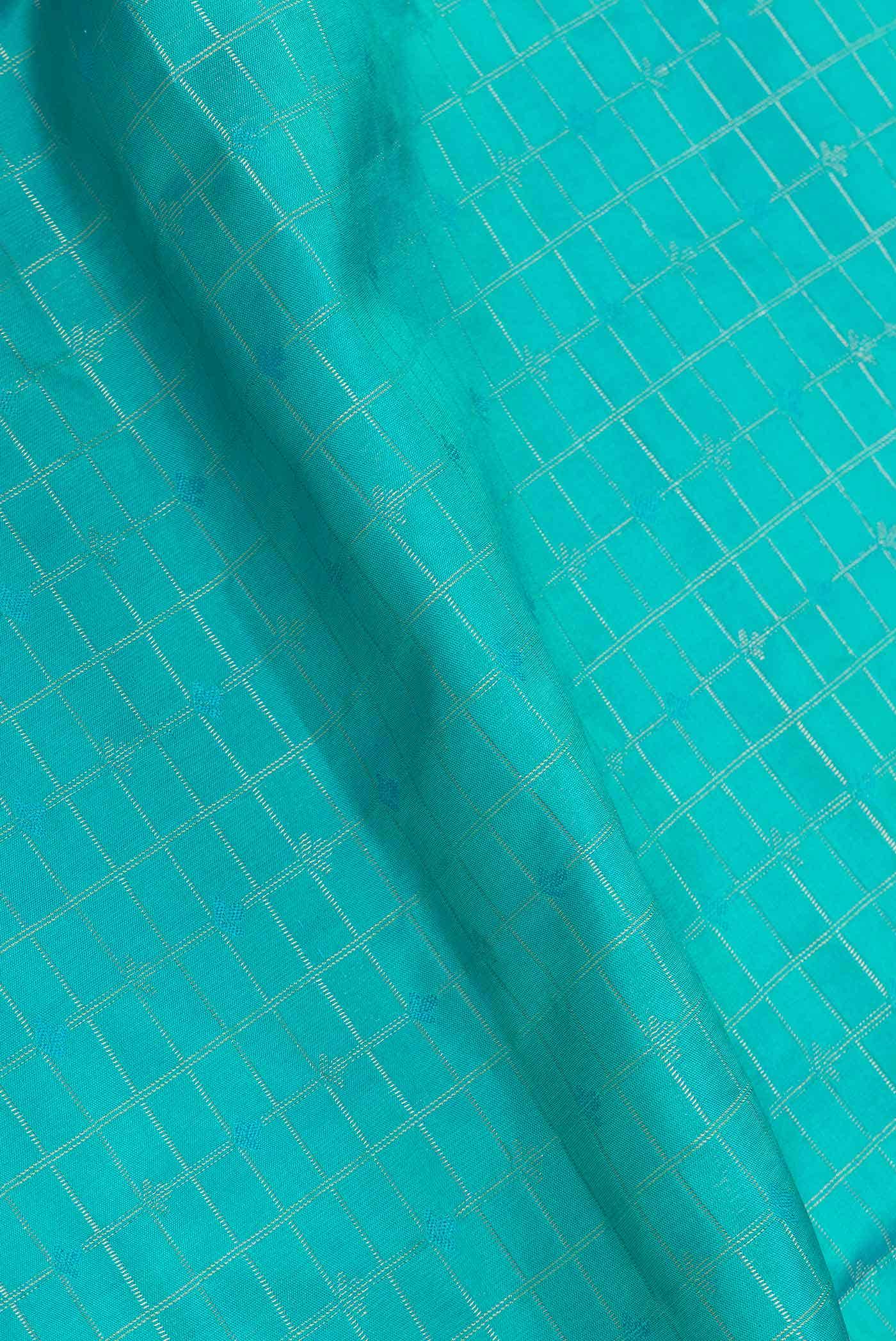 Green Dual Tone Soft Silk Saree